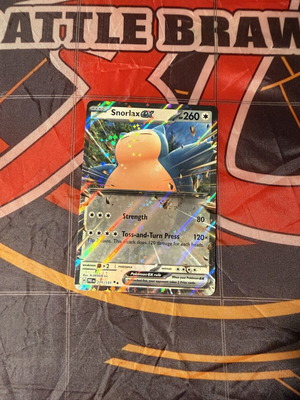 Pokemon Snorlax ex Prismatic Evolutions card new