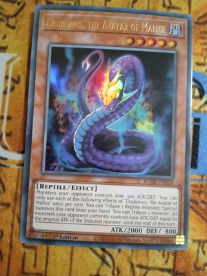 Urubonus, The Avatar Of Malice Effect Monster μεταχειρισμένο, Ultra Rare