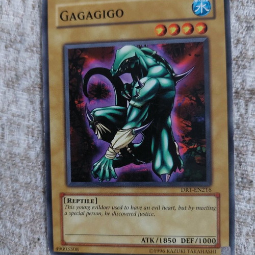 Yu-Gi-Oh Gagagigo card used -  0,75 - Vendora.cy