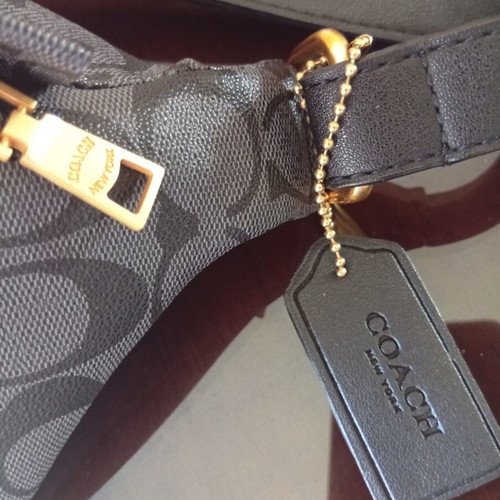 Coach waist bag new, unisex, gray color