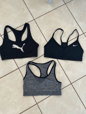 H&M sports bra grey small like new