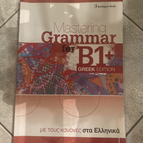 Burlington Mindset English B1 books used, set of 5