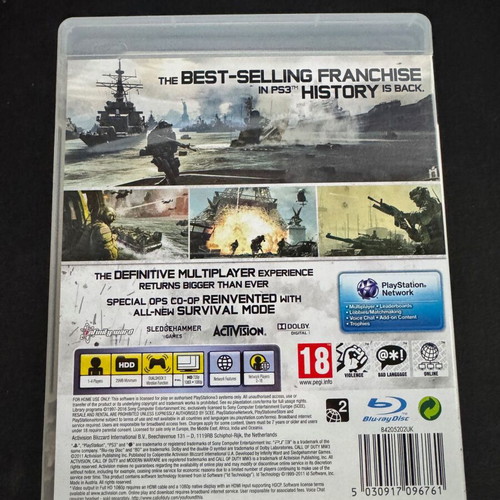 Call of Duty: Modern Warfare 3 PS3 like new