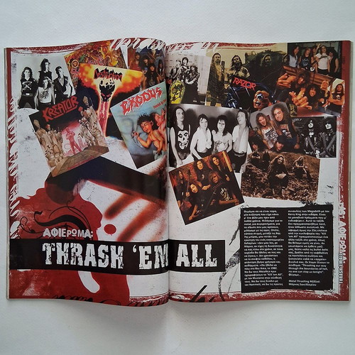 Metal Hammer 282 2008 magazine used, thrash metal tribute