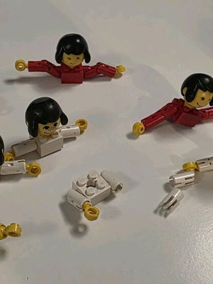 Lego figures used, old