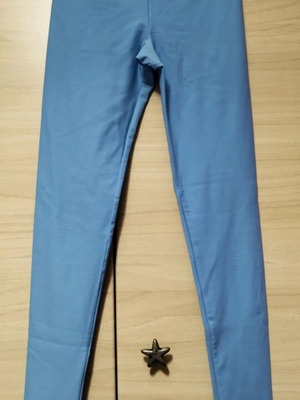 PCP blue leggings like new, one size, perfect fit