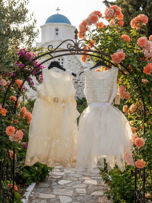 Pack of 2 new formal dresses size 14, ivory & white, flower girl