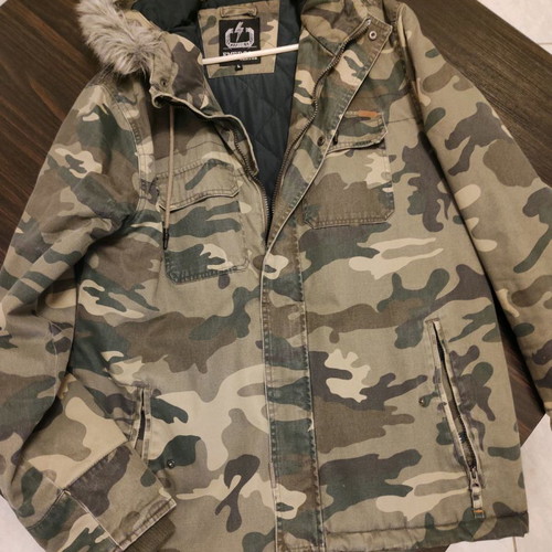 Emerson jacket used, men's large, khaki color