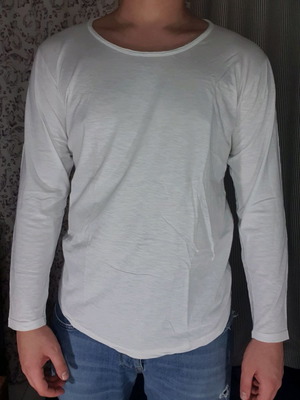 MLBK&CO long-sleeve shirt white L used