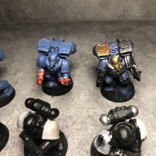 Warhammer 40K Space Marines Jump Pack, 6 Assault Figures
