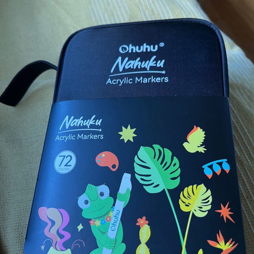 Ohuhu Nahuku 72 acrylic markers like new