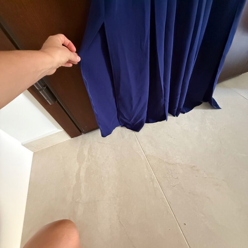 Victoria Beckham dress size 40 like new, dark blue, winter collection