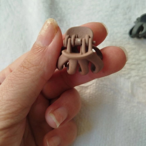 Hair clips like new, multicolored
