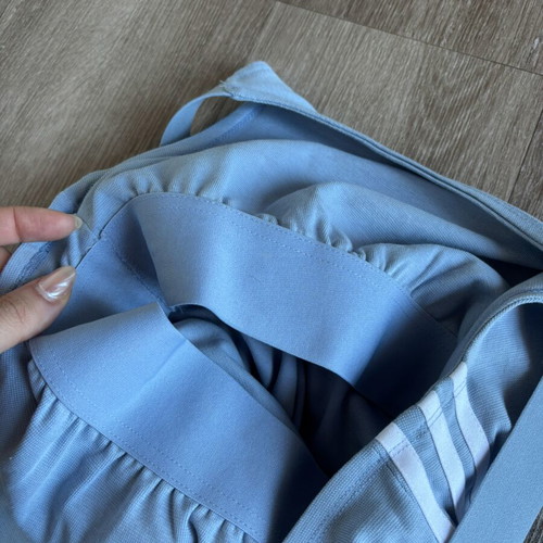 Adidas Originals Adicolor Classics racerback dress sky blue size S