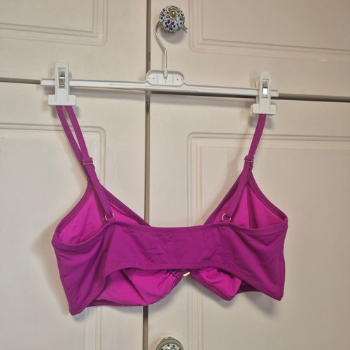 Pretty Me bikini swimsuit new, magenta, slip M/L, bra XL