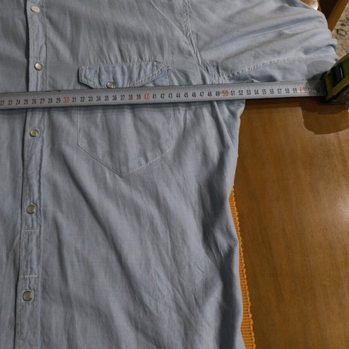 J. C. RAGS men's shirt No M turquoise like new