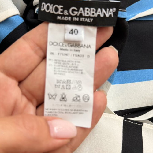 Dolce & Gabbana blouse, silk, colorful, size S
