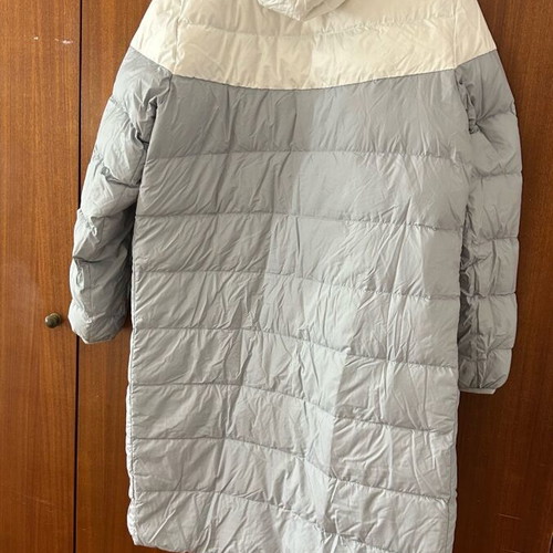 Nike Unisex Down Fill Jacket parka XL like new, white and grey