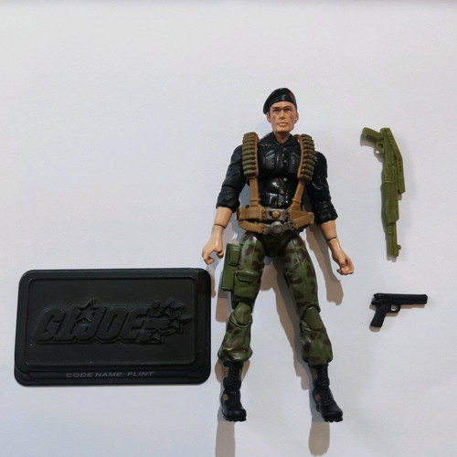 Warrant Officer Flint G.I. Joe 25th Anniversary figure used
