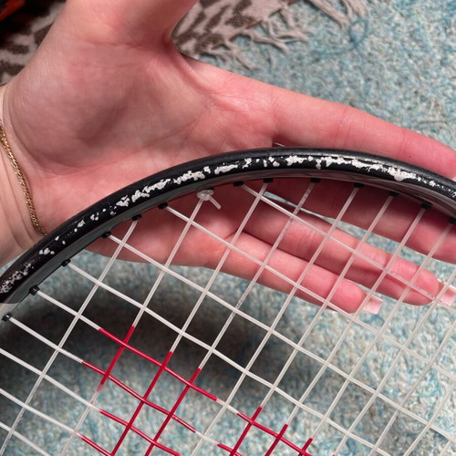 Wilson tennis racket used with minor wear