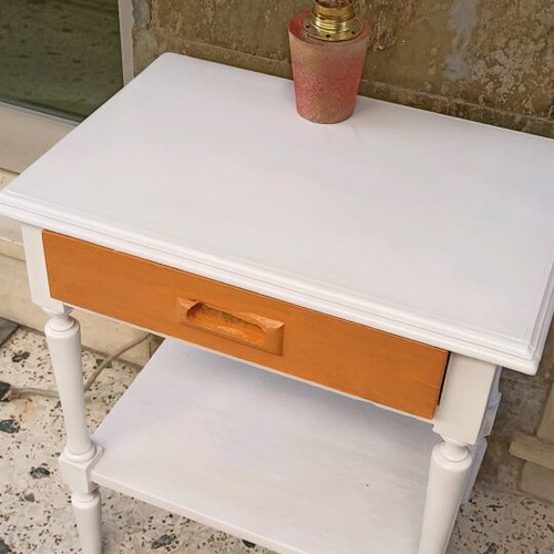 Wooden coffee table used with small handle damage