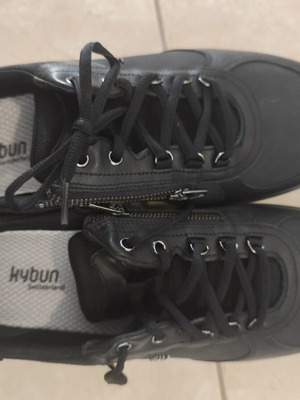 Kybun Switzerland Rolle Men Size 45⅔ Black Casual Shoes New