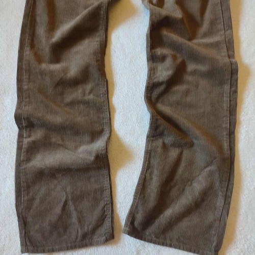 Gsus Sindustries Corduroy Men's Pants beige new, bootcut