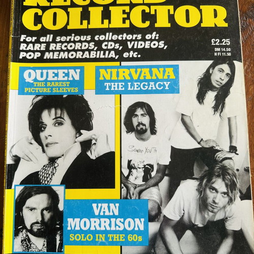 Record Collector Magazine #178 1994 used, Queen Nirvana Van Morrison Beatles