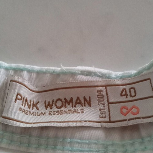 Pink Woman women's shorts like new, size L, beige