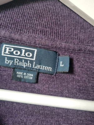 Polo Ralph Lauren πουλόβερ με φερμουάρ σαν καινούργιο, μέγεθος L, μωβ