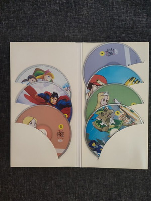 Box Set 7 DVD "Favorite Cartoons" retro, like new, dubbed