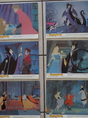 Sleeping Beauty Disney authentic movie photos set of 6, like new