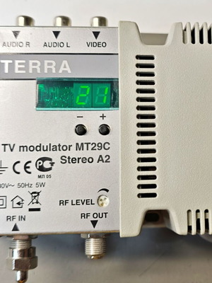 Stereo RF modulator Terra MT29C used