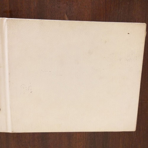Wedding photo album used, 1960s