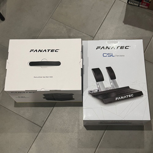 Fanatec CSL DD 8Nm Direct Drive Sim Racing Bundle with McLaren GT3 V2 Wheel and CSL Pedals