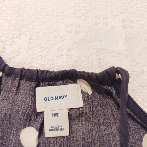 Blue set blouse and shorts Old Navy and Zara like new, age 8-9