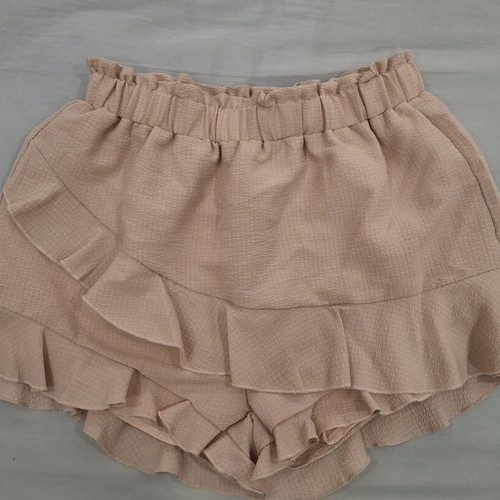 Shein beige skirt-shorts, medium
