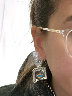 Dory earrings new from the movie Finding Nemo