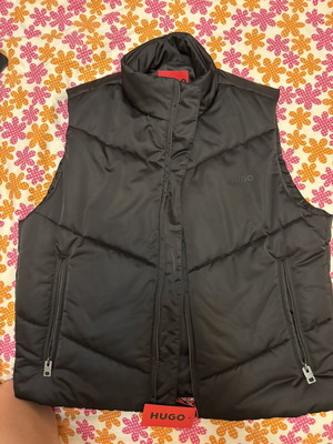 Hugo black men's puffer vest size M