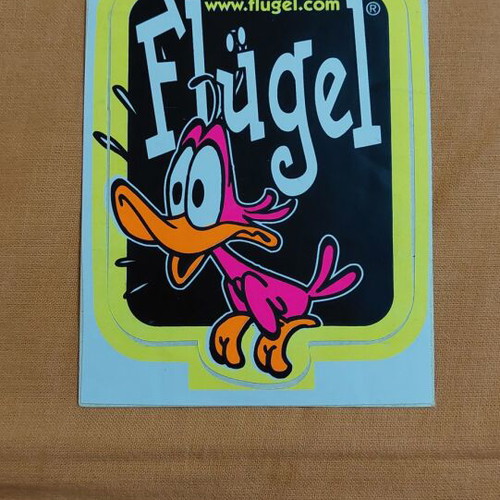 Flugel sticker new from 2001 party at Chrimatistirio Club