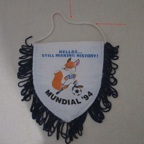 National Team 1994 World Cup Pennant used with mascot Penelope