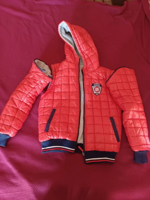 Energiers reversible jacket with detachable sleeves, size 152 cm