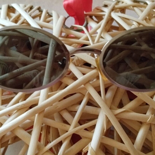 Moschino Vintage Sunglasses M 3029-S Like New, Gunmetal Beige