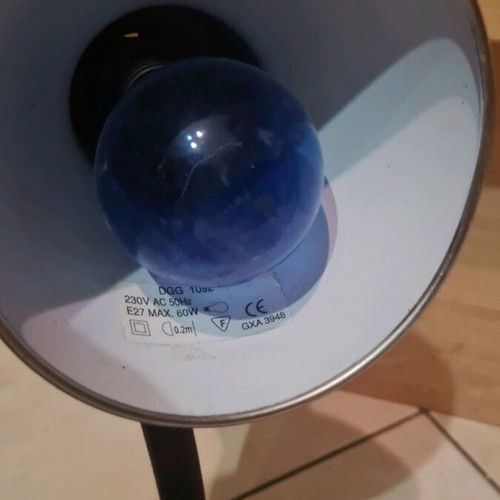 Desk lamp used, very bright