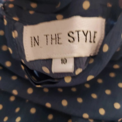 In the style dress used, blue, size S