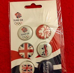 Καρφίτσες (pins) Ολυμπιακών αγώνων Λονδίνου