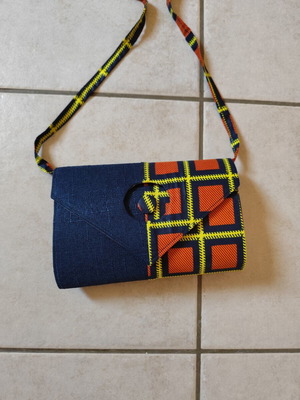 Shoulder bag new, blue