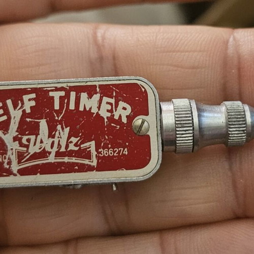 Mechanical shutter timers vintage, used, set of two Walz