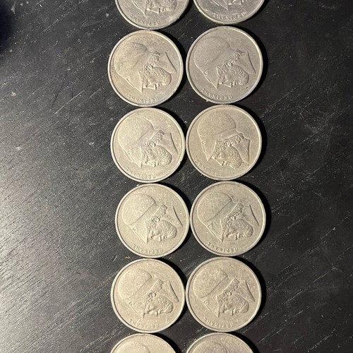 20 drachma coins Pericles used, pack of 12 pieces