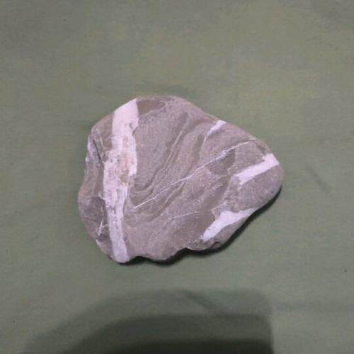 Decorative flat stone new, ready for painting 1 pc